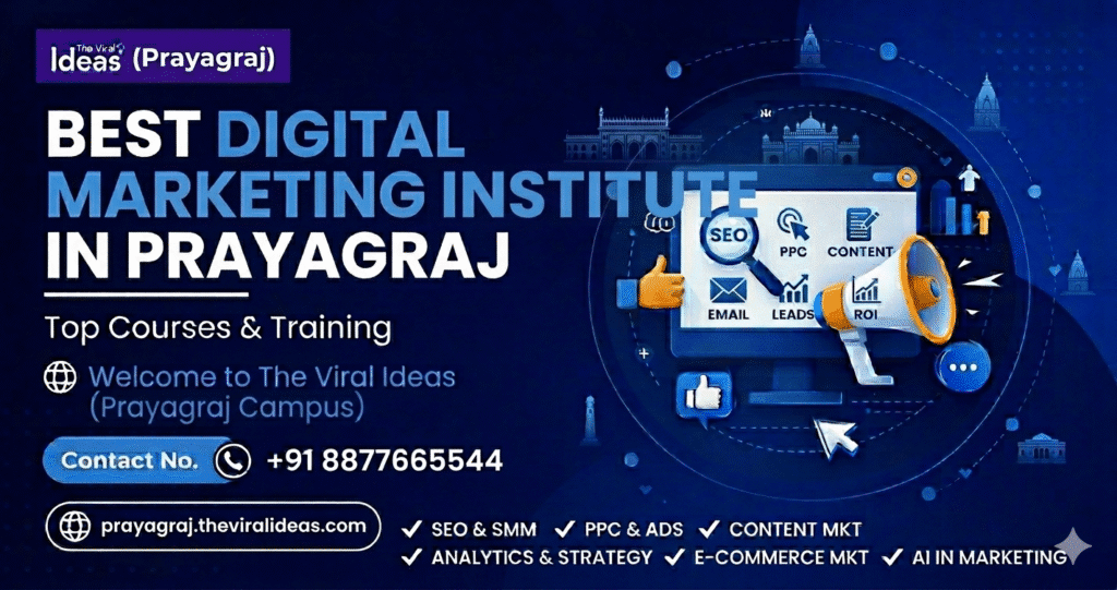 Best Digital Marketing Institute in Prayagraj | Top Courses & Training Best Digital Marketing Institute in Prayagraj | Top Courses & Training