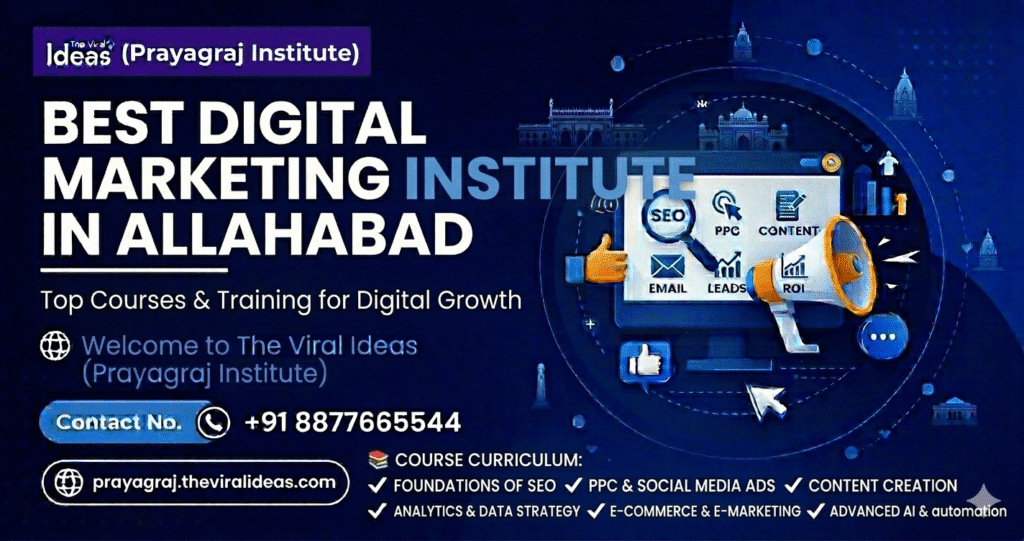 Best Digital Marketing Institute in Allahabad | Top Courses & Training